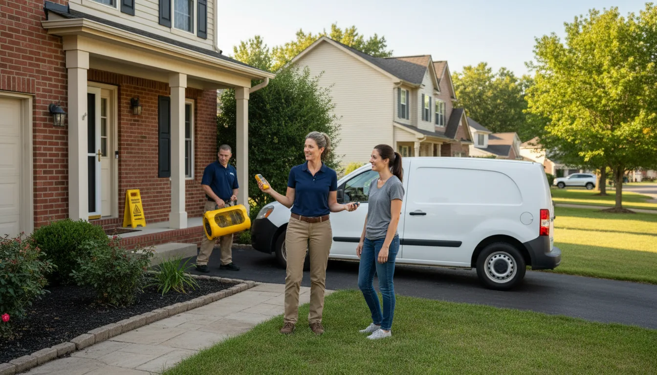 Water restoration image for Flood Water Cleanup, Removal And Restoration Services in Chicopee, MA